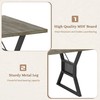 GarveeHome 70.8 Inch Dining Table 4-6 Person, Kitchen Table with