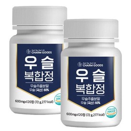 Charm goods [Chamgoods] 2 packs of 120 tablets of Hyssop extract complex tablets / [참굿즈] 우슬 추출물 복합정 120정 2통