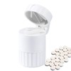 Pill Crusher - Tablets Slicer With Pill Storage - Tablet