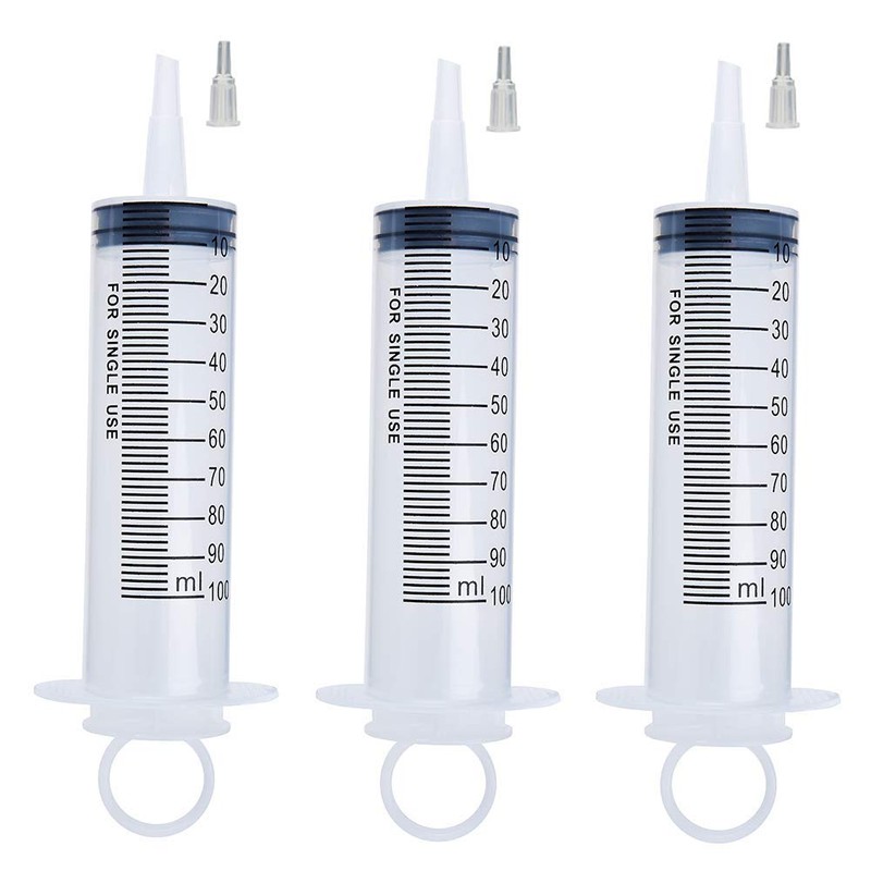 100ml 150ml 200ml 300ml Plastic Syringes