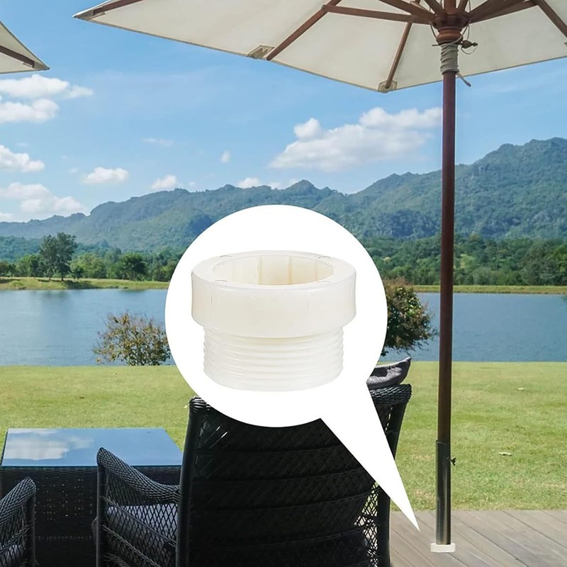 OZXNO 2 Pcs Pool Umbrella Stabilizer Adapter Plastic Pool Umbrella