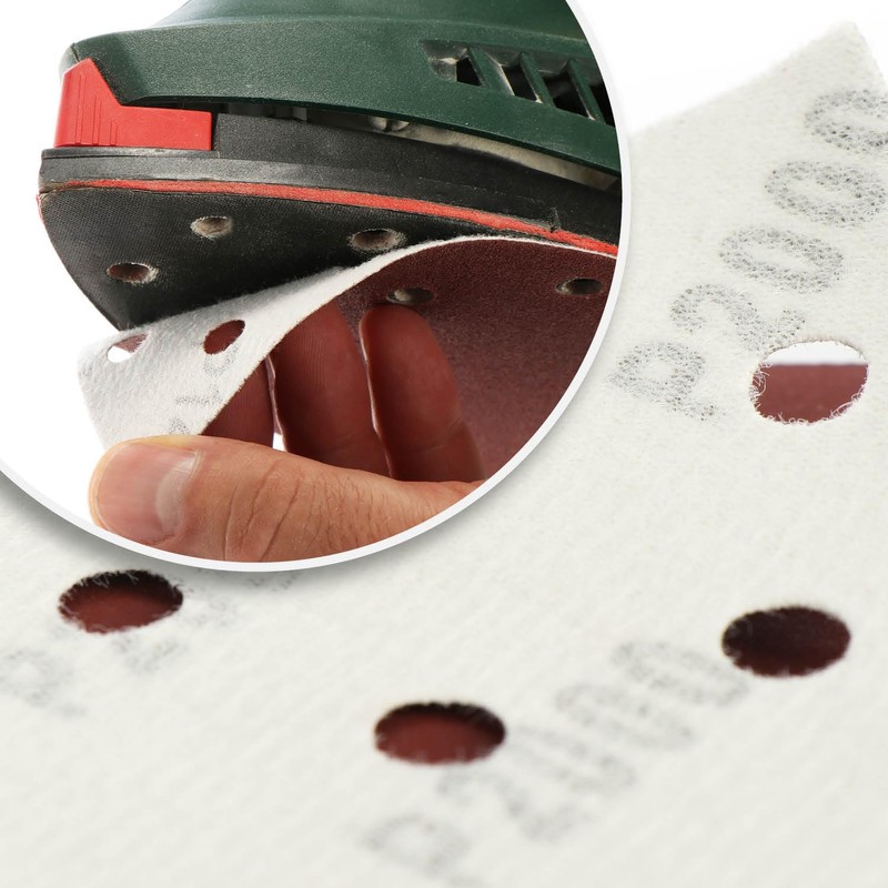 Robin Goods® 93 x Sandpaper for Triangular Sanders - Sanding