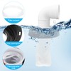 mizikuu 90° IBC Lid Filter, 163 mm Nylon Rainwater Filter,
