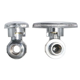 XFITTING 1/2 Inch Pex Mini Straight Ball Valve, Full Port, 1/4 Turn, Brass, 24-1-1=2X, 2 Pieces