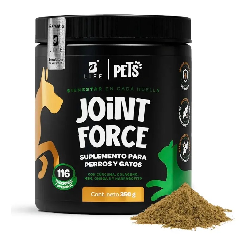 Suplemento B Life Joint Force Colágeno Cápsula 416g