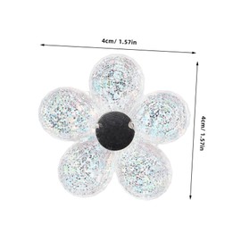 FRCOLOR Plum Blossom Magnetic Nail Stand Display Holder for Painting Nails Iridescent Design Practice Tool for Home DIY Art for Beginners and Salon Supplies