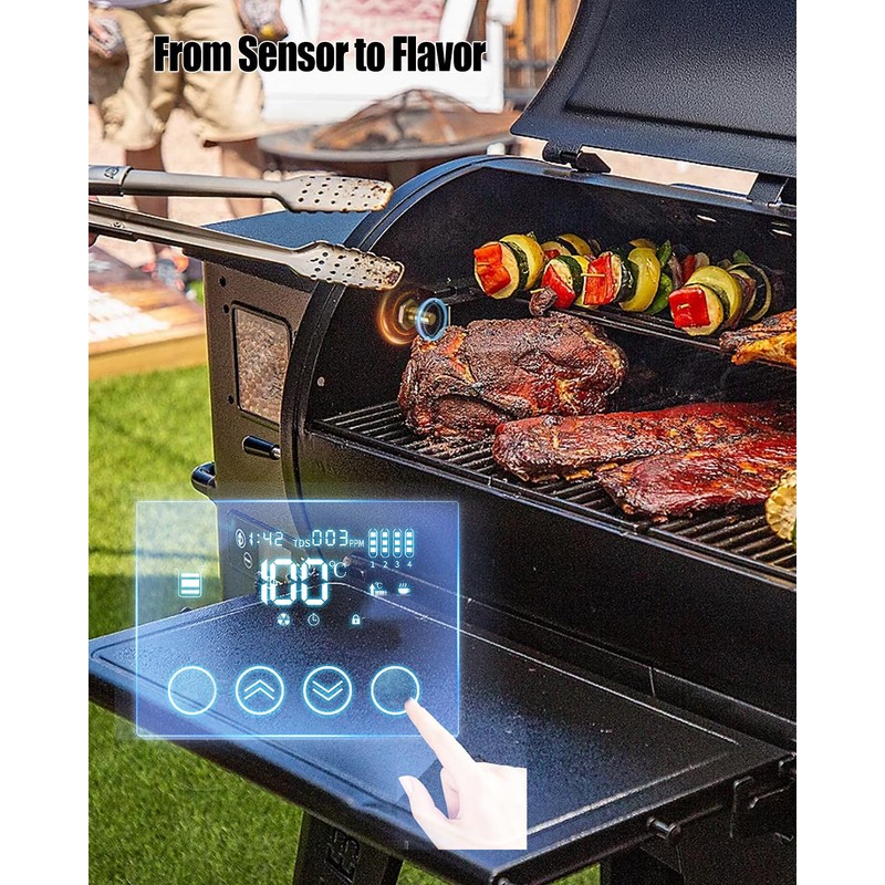 12V Thermal Sensor Compatible with Green Mountain Grills Daniel Boone