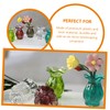 Toyvian 5pcs Mini Vase Resin Doll Vase Miniature Dollhouse Items