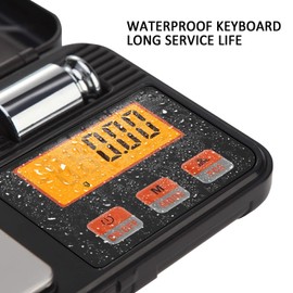 Jewelry Scale 0.01g-200g Carat Scale Precision 0.01g Portable Electronic Scale Portable Scale Precision Digital Scale Commercial Electronic Balance for Jewelry Food Powder Coin