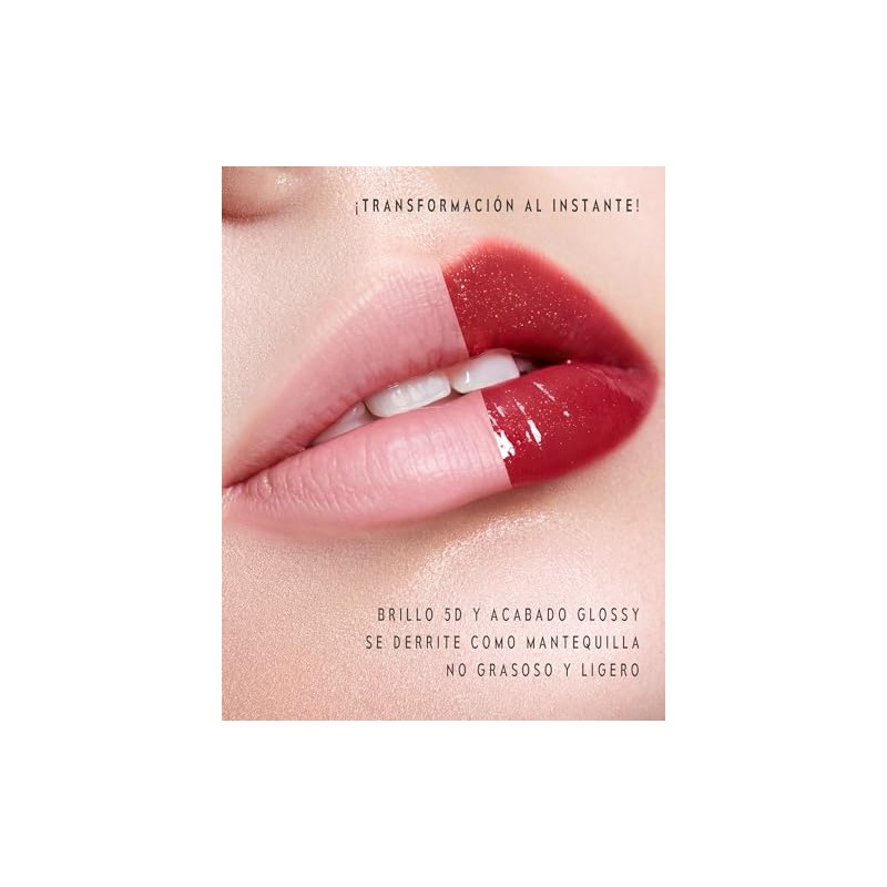 TIMEPHORIA Labial Hidratante Milkyway, Bálsamo con Color Efecto Espejo 5D,
