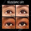 LOreal Paris Mascara de pestañas Telescopic Lift Lavable, Negro, 10