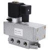 Electric Solenoid Valve G1/4in 2 Position 4 Way Square Single