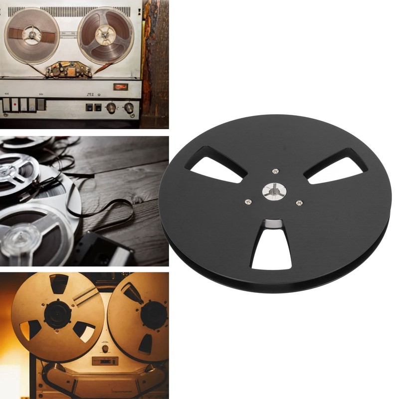 1/4 7 Inch Empty Reel Aluminum Alloy Universal 3 Open