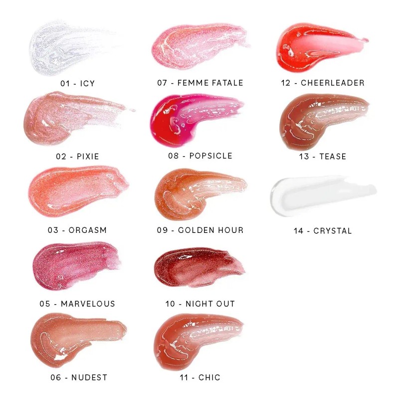 Lip Gloss Thirsty Pout Brillo Labial Italia Deluxe Original