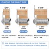 Cylinnda Cabinet Locks with Keys, 1-1/2" Long Cam Locks keyed