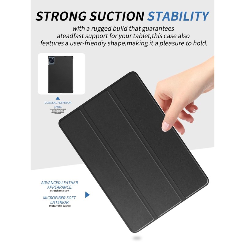 Case for TABWEE T90 11 Inch, yystao Slim Stand Tri-Fold