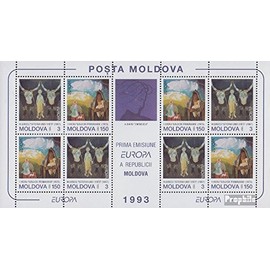 Moldawien 94-95 Sheetlet (complete.issue.) unmounted mint/never hinged ** MNH 1993 Art (Stamps for collectors) painting
