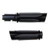 All Black Hand Grips Compatible for Harley Touring Street Road