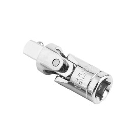 Jeanoko Socket Adapter Chromium-Vanadium Steel Universal Joint Swivel Flexible Socket Extension Bar Rod Adapter Joint Adapter Ratchet Socket(1/2) Wrenches, Hand sockets