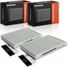 Frankberg 2x Cabin Air Filter Pollen Filter with Activated Carbon