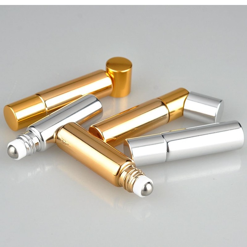 5ML Roller Ball Glass Perfume Bottle Refill Bottles Atomizer Empty