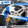 Wheel Brush Kit,Soft Drill Wheel Cleaner Brush, No Scratches Highly