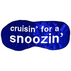 Anatomicals Silk Sleep Mask, Cruisin for a Snoozing