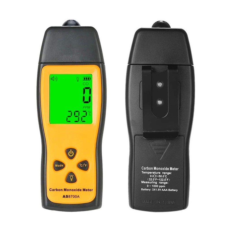 Handheld Carbon Monoxide Meter CO Detector Portable CO Gas Leak