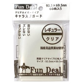 キャラスリガードクリア Ｆスリレギュラーサイズ「60枚入」