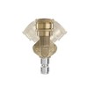Thunder Hardware Quick Connecting pivoting Coupler for Pressure washers nozzles
