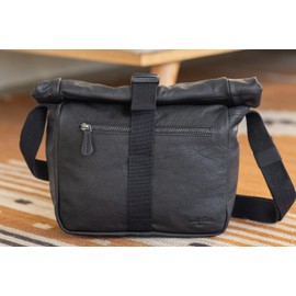 Gusti Luis Shoulder Bag Handbag Leather Black Leather, black