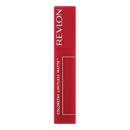 Labial Liquido Revlon Larga Duracion ColorStay Limitless Matte hasta 24Hrs, 100% Vegano Con Acido Hialuronico Hidratante Acabado Mate Tono Top Talent