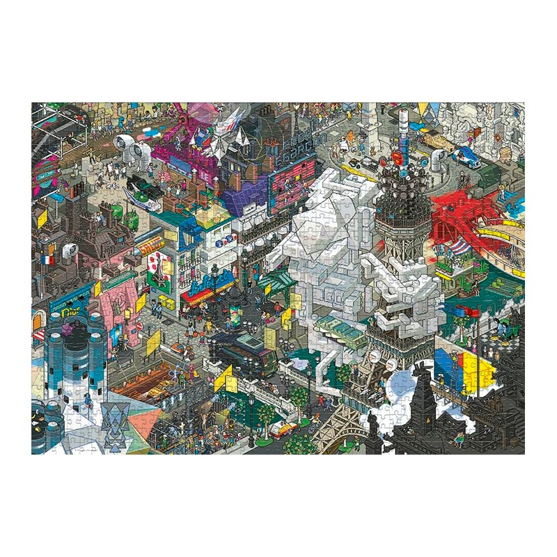 1000 Piece HEYE PUZZLE Hei Puzzle eBoy: Paris Quest 50x70cm