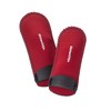 Kitchen Grips 2 Piece Deluxe Pan Handle Holder Set, Black/Cherry