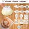 Friheten Sourdough Starter Kit,Sourdough Bread Baking Supplies,40oz Sourdough Starter Jar,Banneton