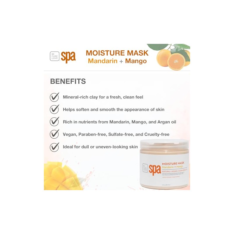 BCL Spa - Máscara hidratante para spa (16.0 fl oz,