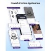 Phomemo TP81 Tattoo Stencil Printer Upgraded, Tattoo Printer with 10Pcs