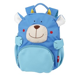 sigikid, boys and girls, mini backpack, bear motif, blue, 24918