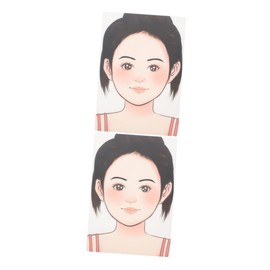 SHINEOFI Kids Facial Paint Board 2pcs Face Painting Board Makeup Stencils for Safe Fun Play