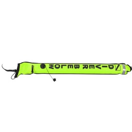 Demeras Diving Buoy Marker 6FT Inflatable Scuba Surface Marker Buoy SMB Diving Signal Marker for Safety Underwater Diving Snorkeling (Fluorescence Yellow)