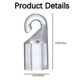 Venetian Blind Wand/Rod Hook Only, 2PCS Venetian Blind Parts, Window Blinds Accessories Parts, Vertical Blind Spare Parts, Vertical Blind Parts for Venetian Blind Wand/Rod