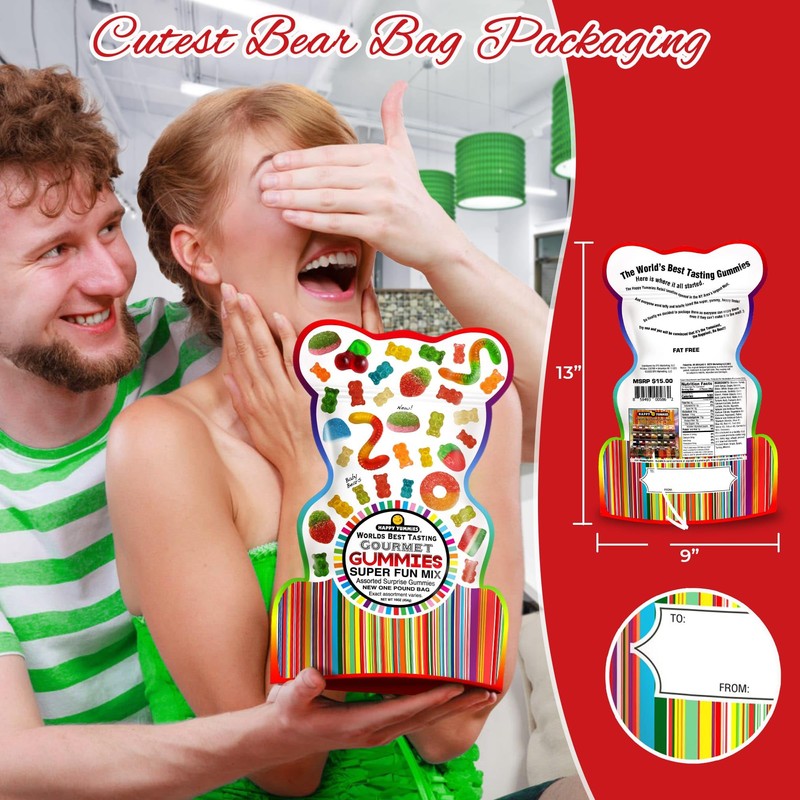 Happy Yummies Worlds Best Tasting Gourmet Gummies Super Fun Mix