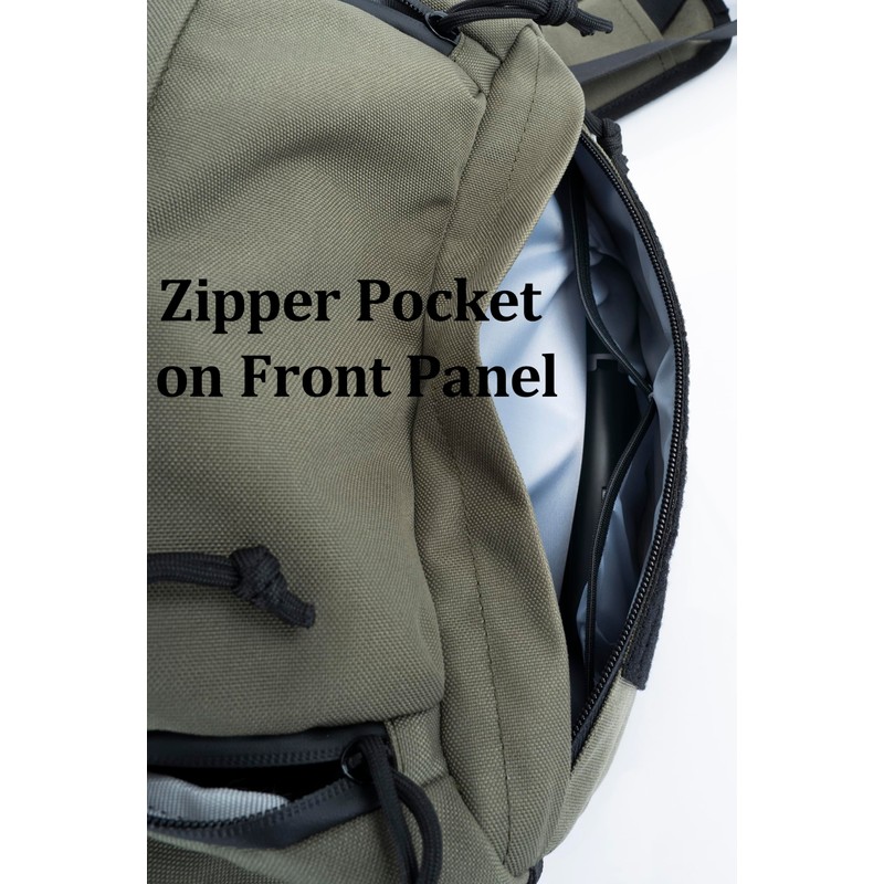 BACKFERRY Tactical Sling Backpack Crossbody EDC Pack MOLLE Satchel Bag