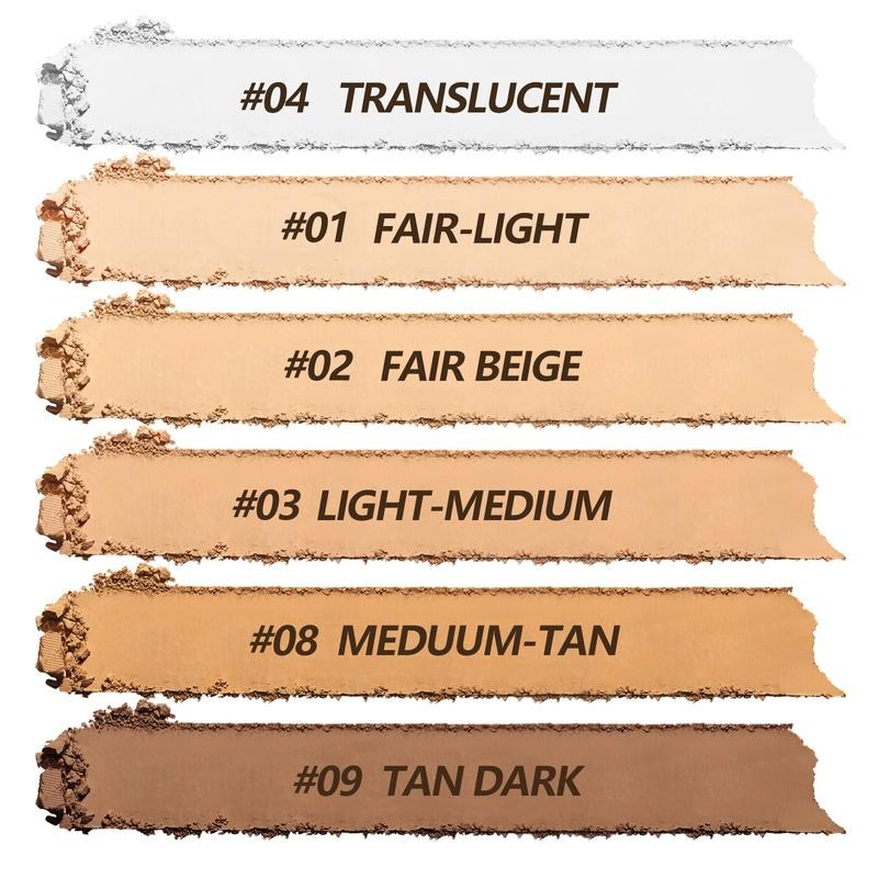 SACE LADY Oil Control Face Setting Powder,Waterproof Long Lasting Pressed