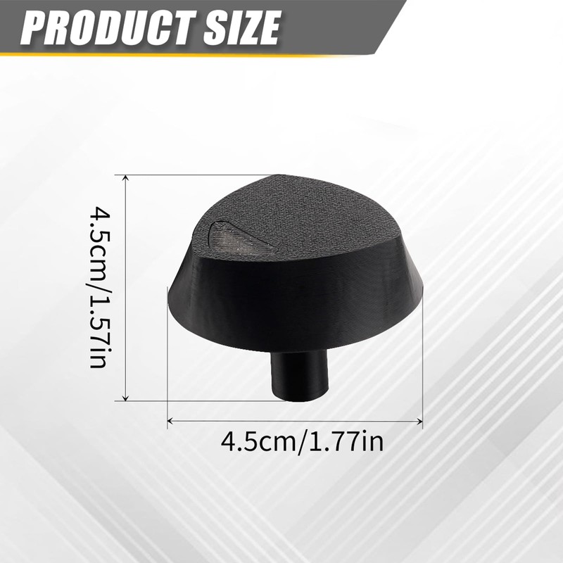 YIBEICO 2 PCS Stove Knob for Dacor 72731, Stove Knob