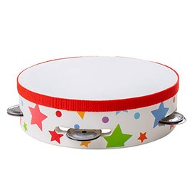Bigjigs Toys Wooden Tambourine - Children's Musical Instrument