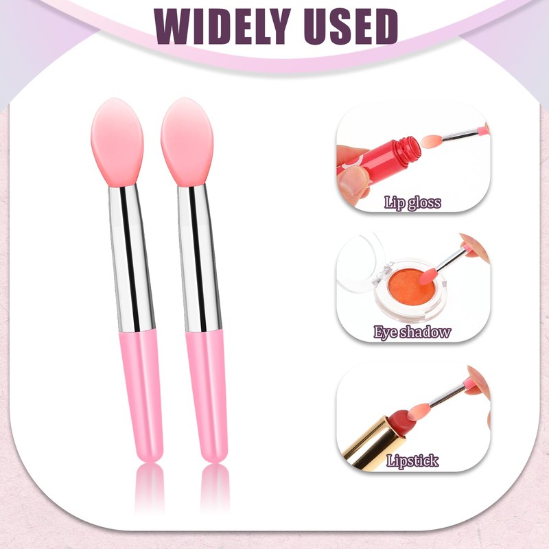 12Pcs Lip Mask Applicator Silicone LIp Applicator Makeup Beauty Lipstick