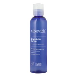 Aloevida Shampoo facial - Aloe vera orgánico + Vit E - 121 ml