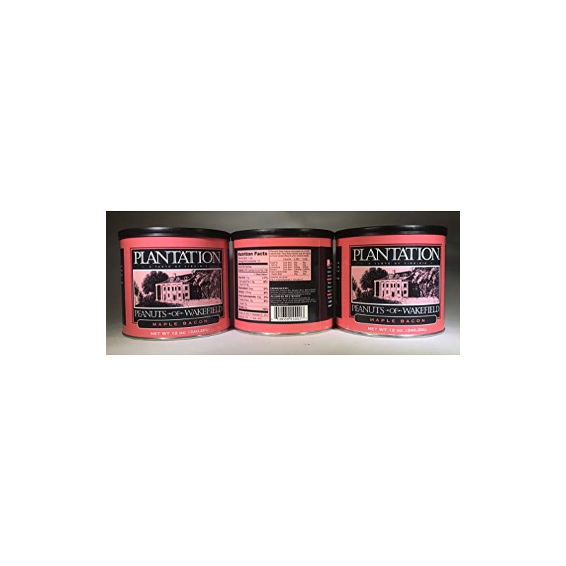 Plantation Peanuts Triple Pack - 3 x 12oz. tins of