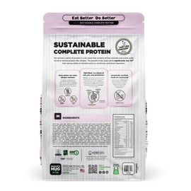 Nature's HUG Dry Cat Food, for Kitten-All Breeds, 4 lb. Bag, Just Like Chicken Recipe, Grain Free & Hypoallergenic, Supports Microbiome Health, Sustainable Complete Protein & Balanced Nutrition